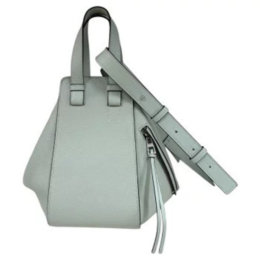 Loewe Hammock Green 2way Shoulder Bag Leather